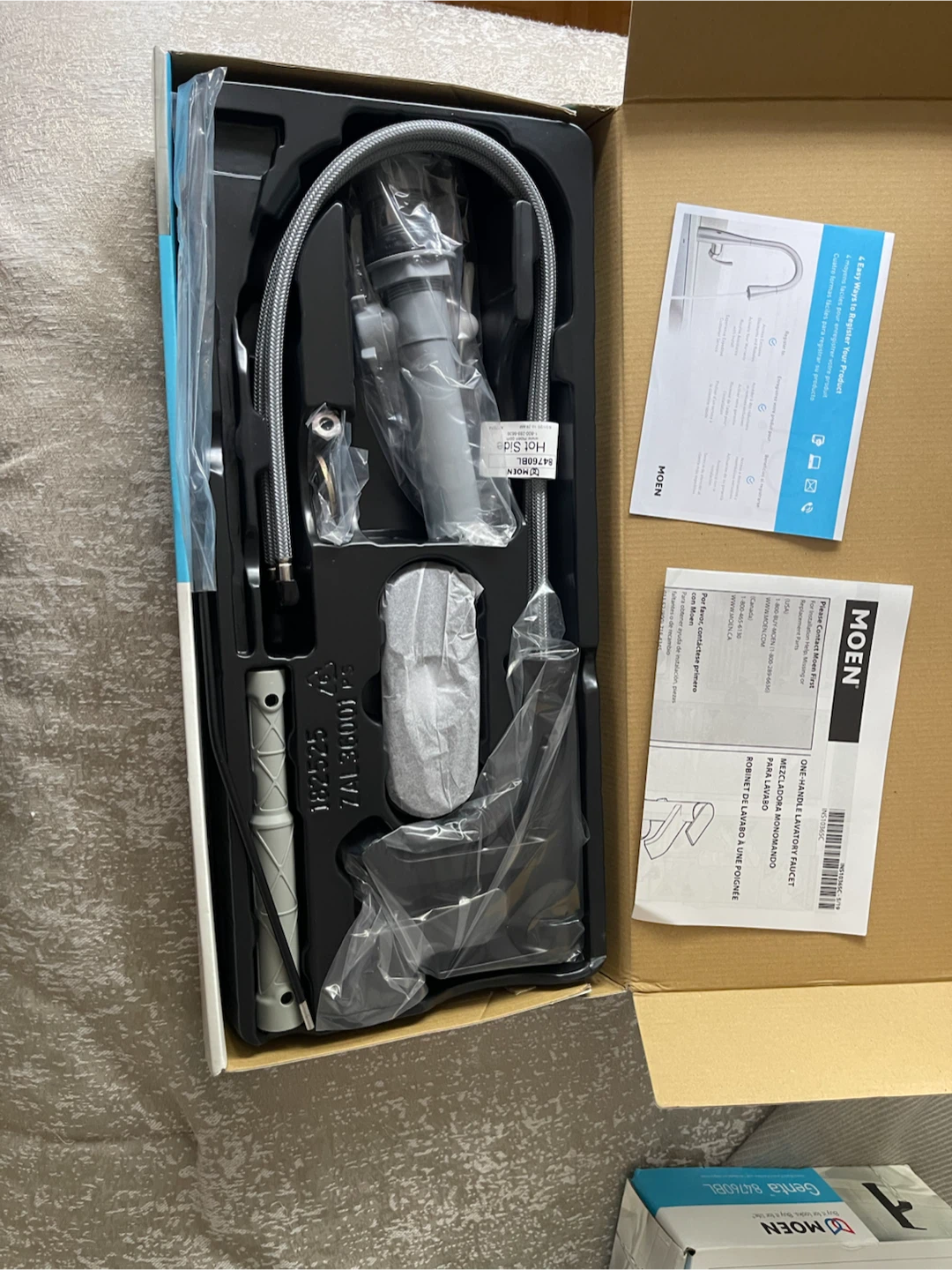 Two Moen Genta 84760BL Bathroom Faucets - photo 2