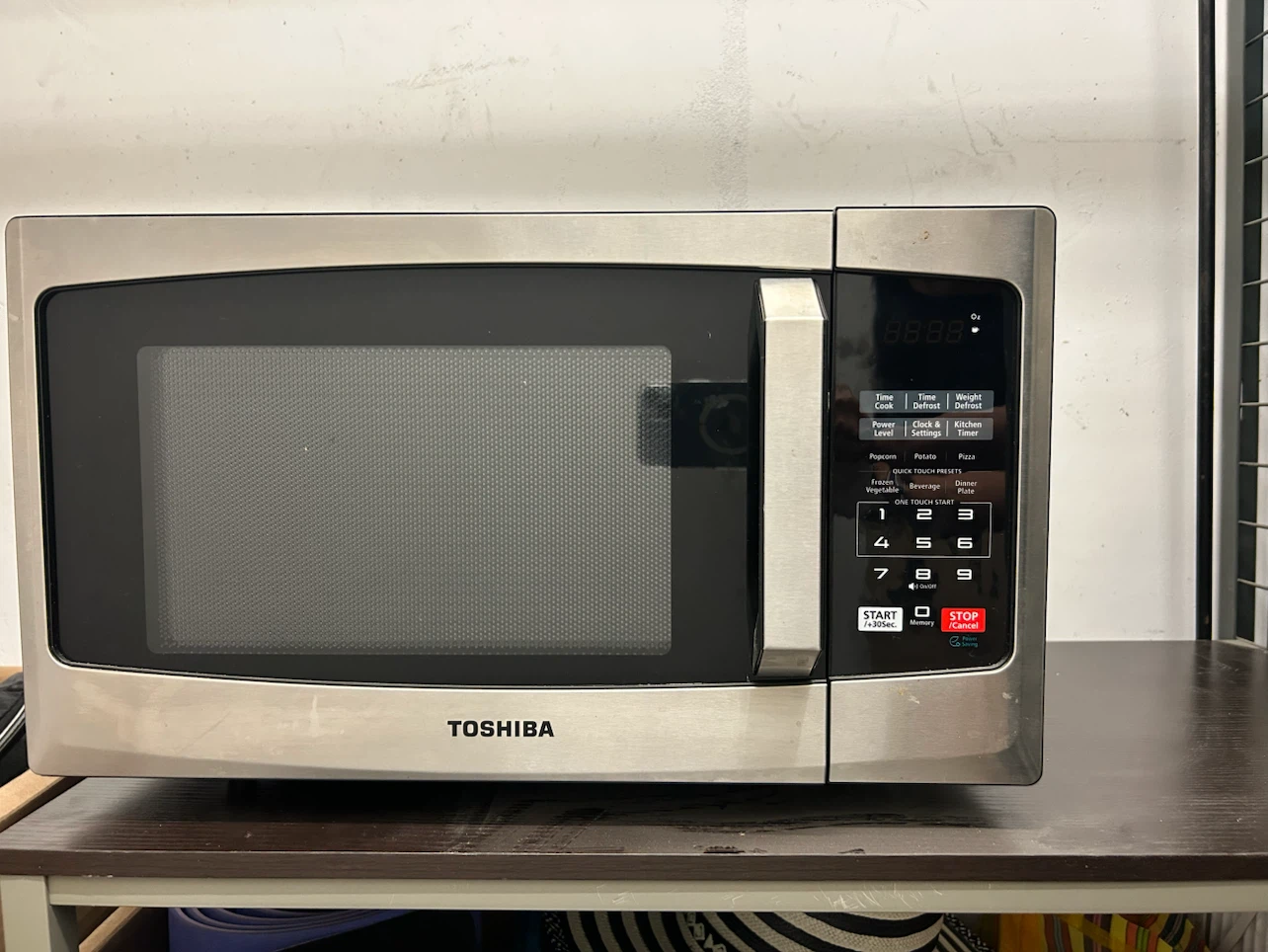 Toshiba Stainless Steel Microwave