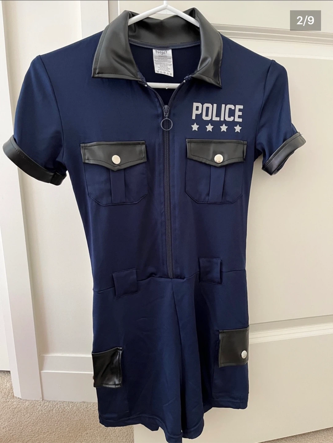 Spirit Halloween Police Officer Costume - Size XS - photo 2