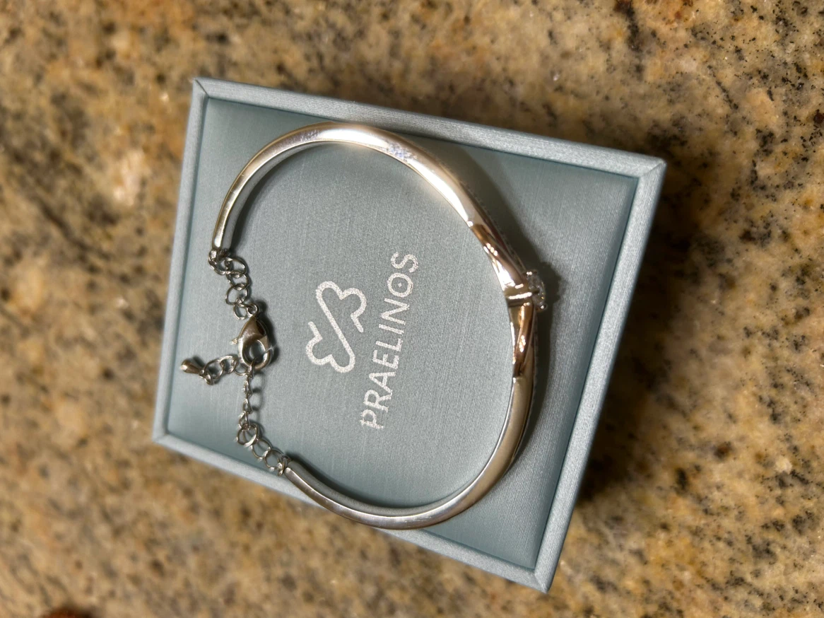 Praelinos Silver Tone Bracelet