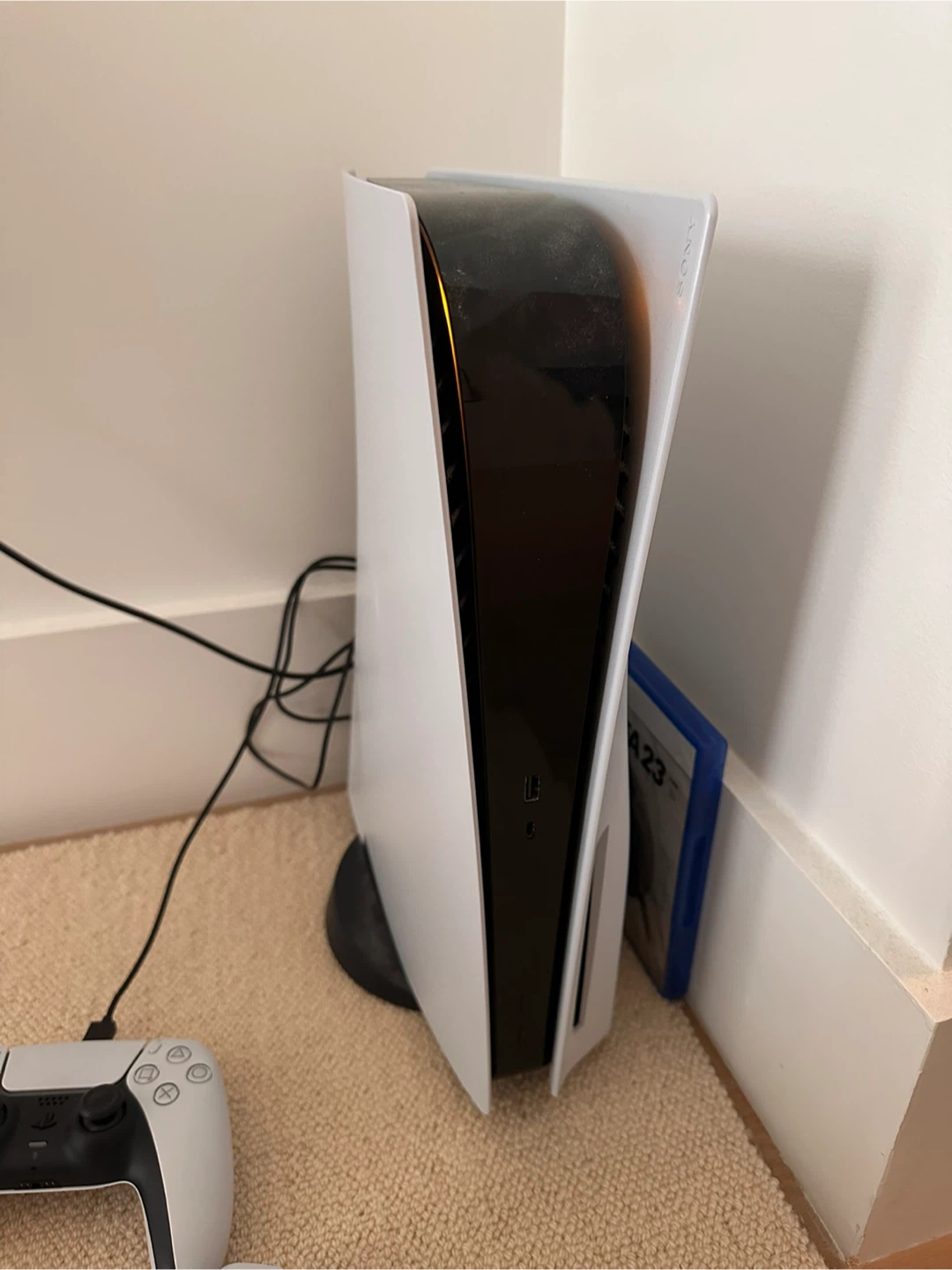 Sony PlayStation 5 Console with Two Controllers and Games - photo 2