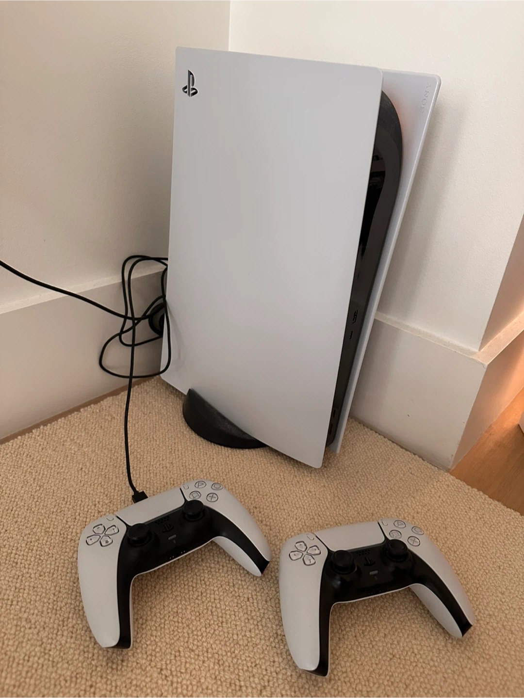 Sony PlayStation 5 Console with Two Controllers and Games
