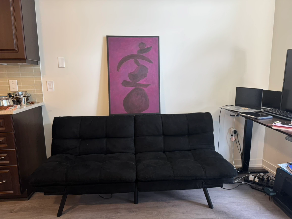 Abstract wall art handmade acrylic large painting - photo 2
