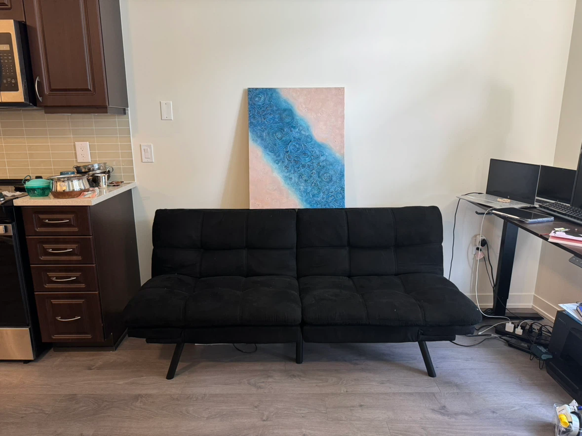 Hand made art, textured acrylic painting