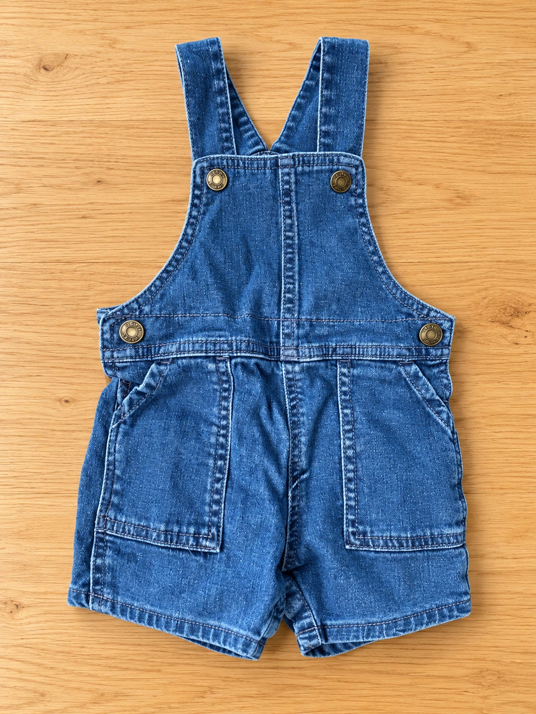 4/$10 Carters 6M Denim Overalls