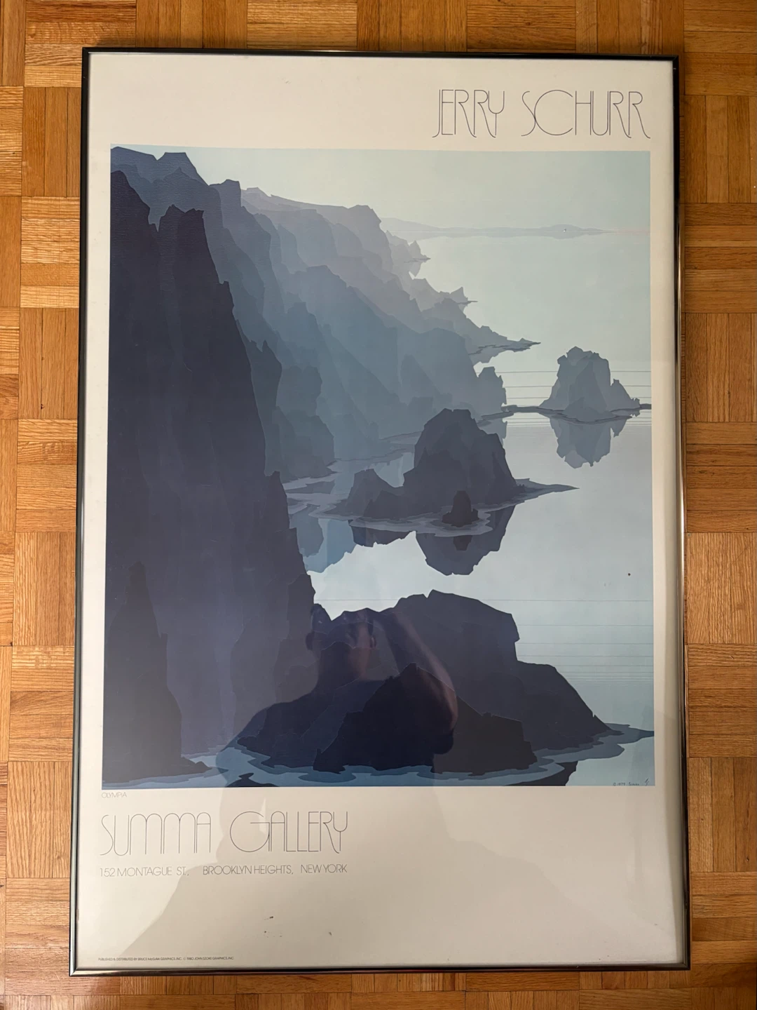 Jerry Schurr Olympia Framed Art Print