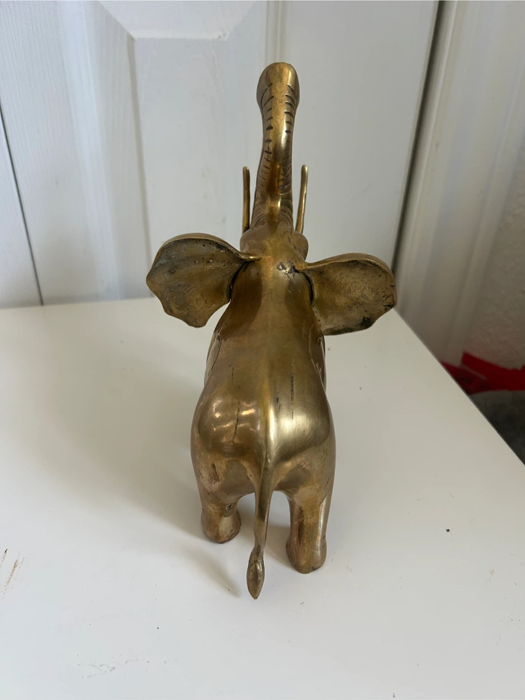 Vintage Brass Elephant Figurine - photo 3