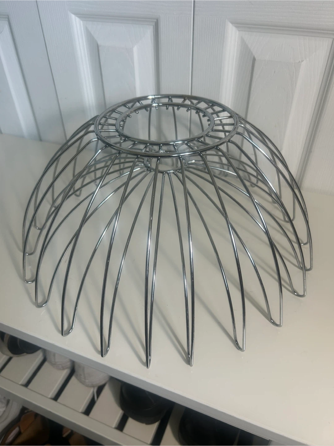 Chrome Wire Fruit Bowl - photo 2