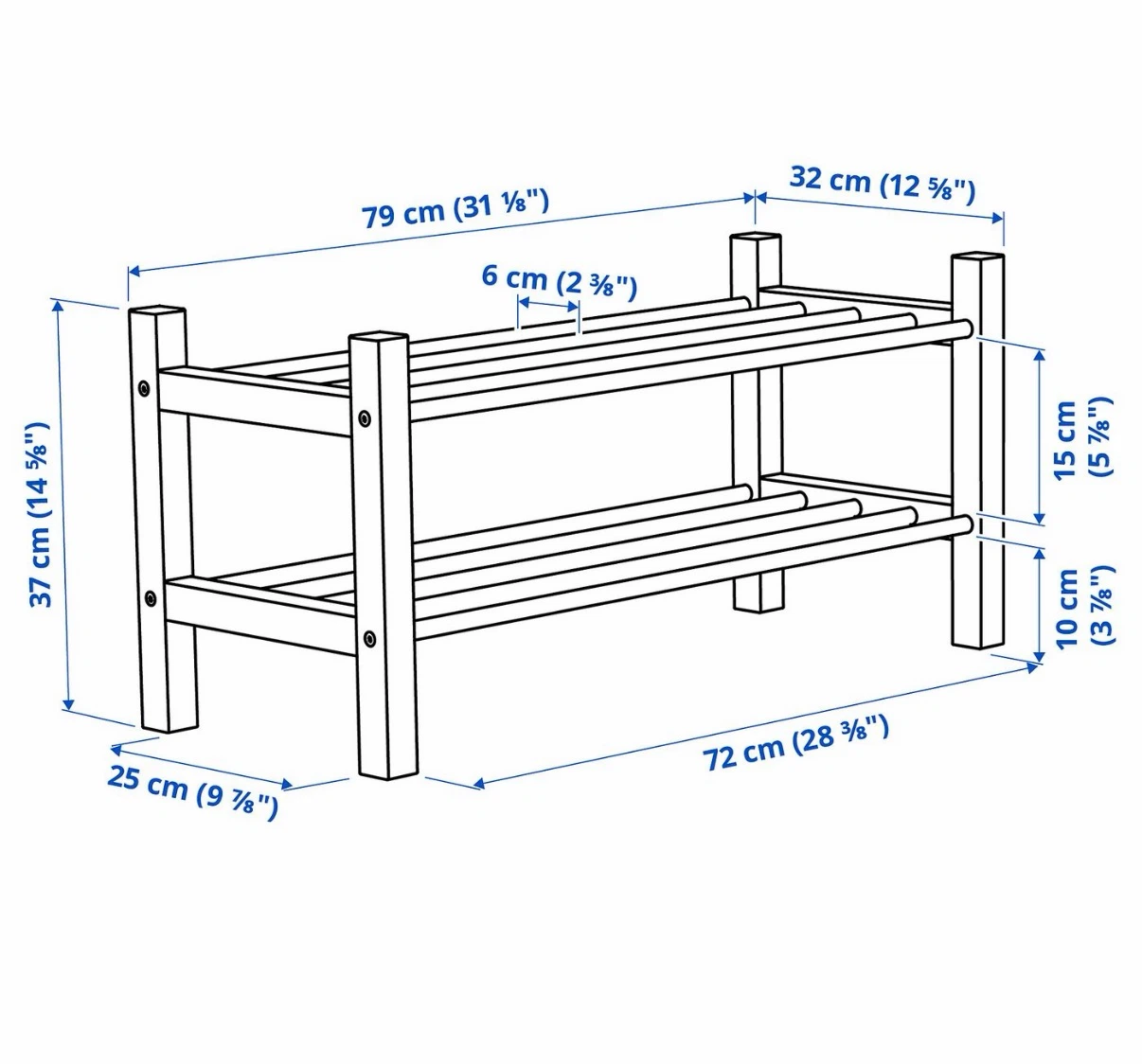 IKEA shoe rack - photo 2