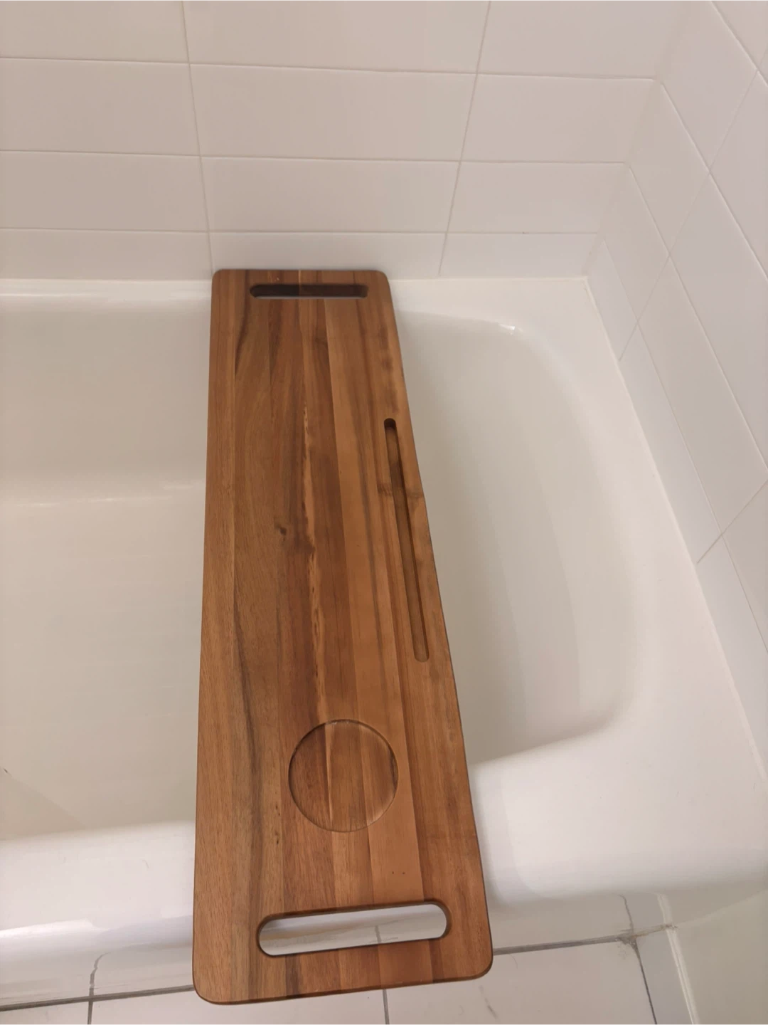 Wooden Bathtub Tray