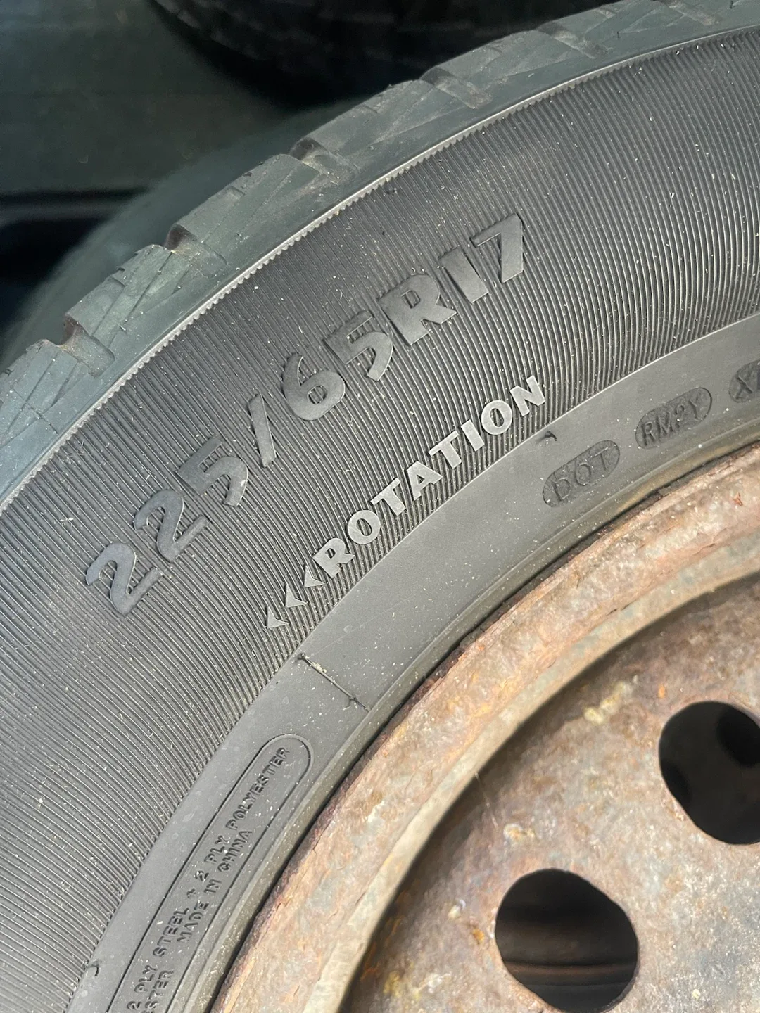 Winter tires and rims 225/65/17 - photo 4
