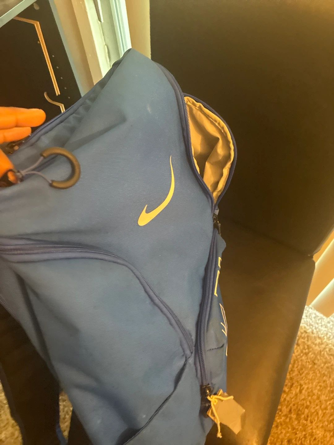 Nike Blue Backpack with Padded Straps - photo 2