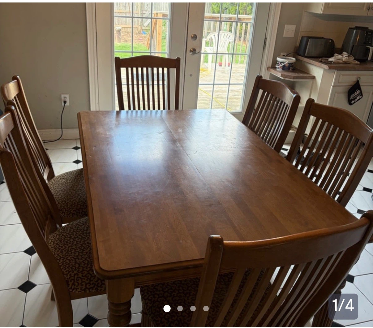 8 chair dinning table