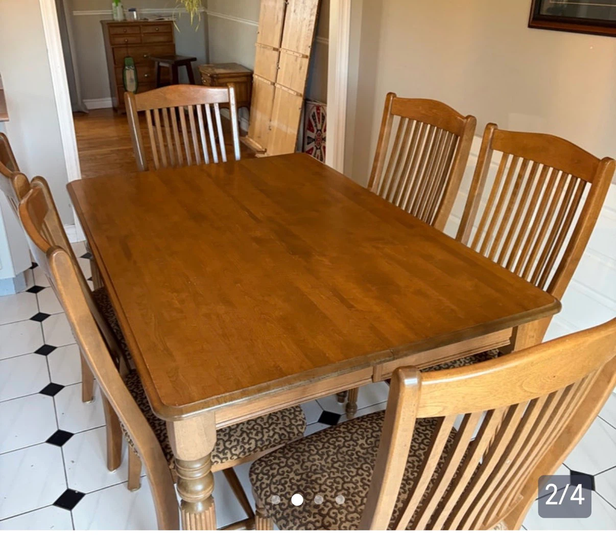 8 chair dinning table - photo 2