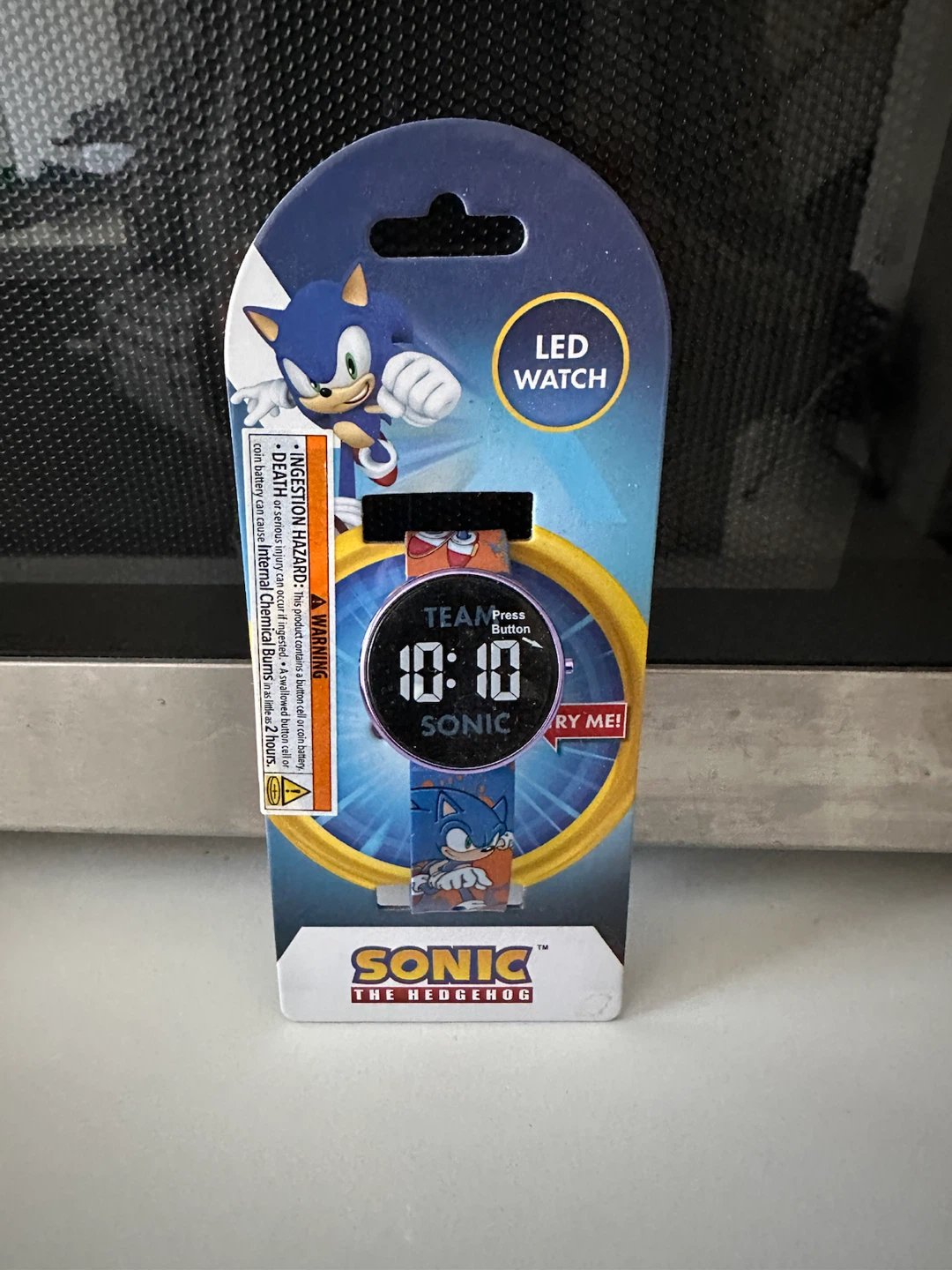 Brand new Sonic the Hedgehog LED Watch