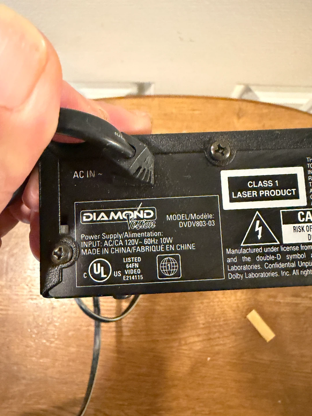 Diamond Vision DVD Player - photo 3