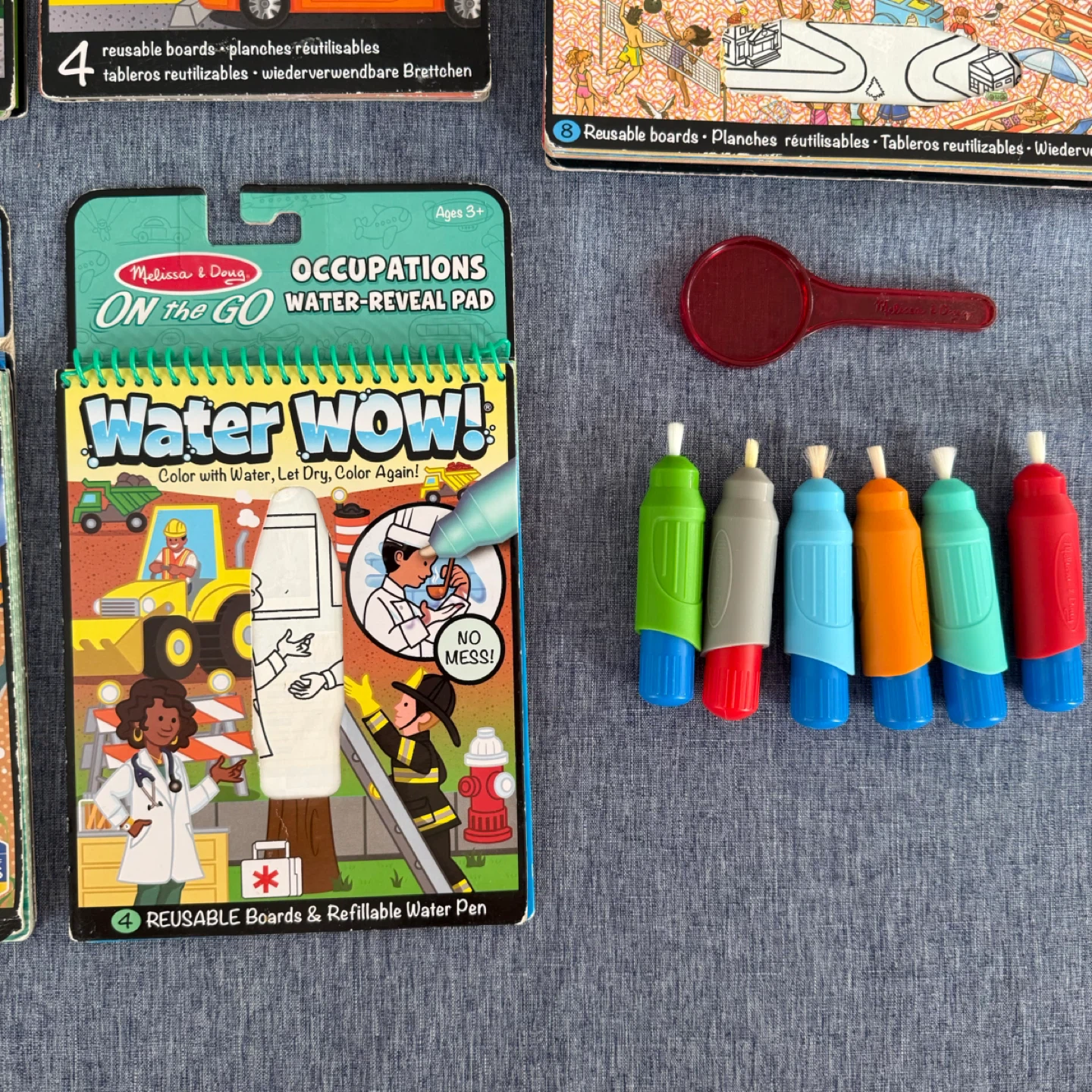 Lot of 7 Melissa & Doug Water Wow Reusable Activity Pads - photo 5