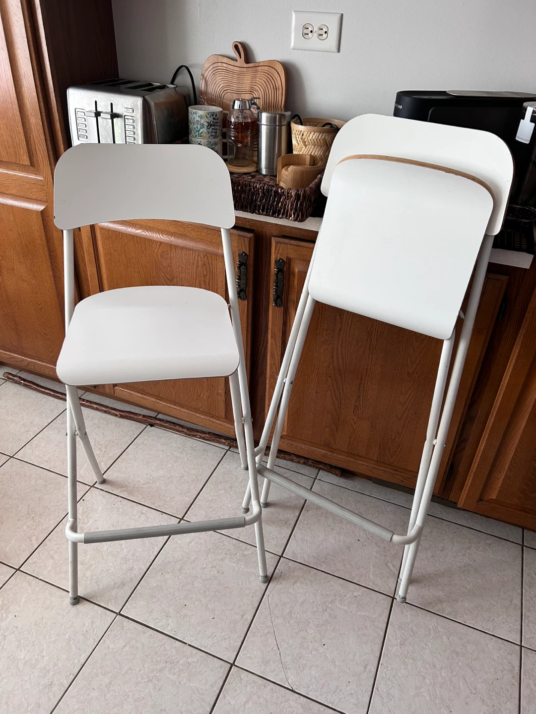 Set of 2 IKEA Franklin Bar Stools