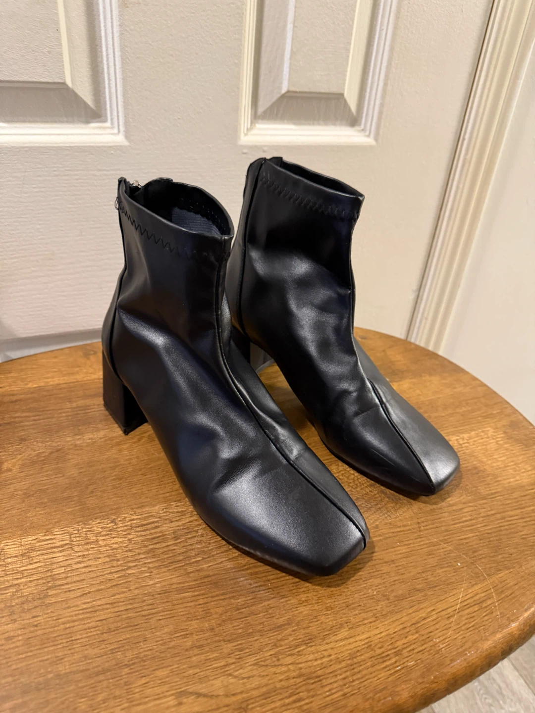 Black ankle boots size 38