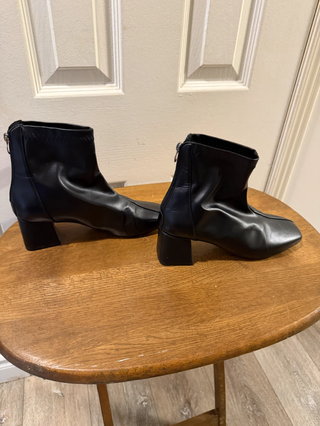 Black ankle boots size 38 - photo 4