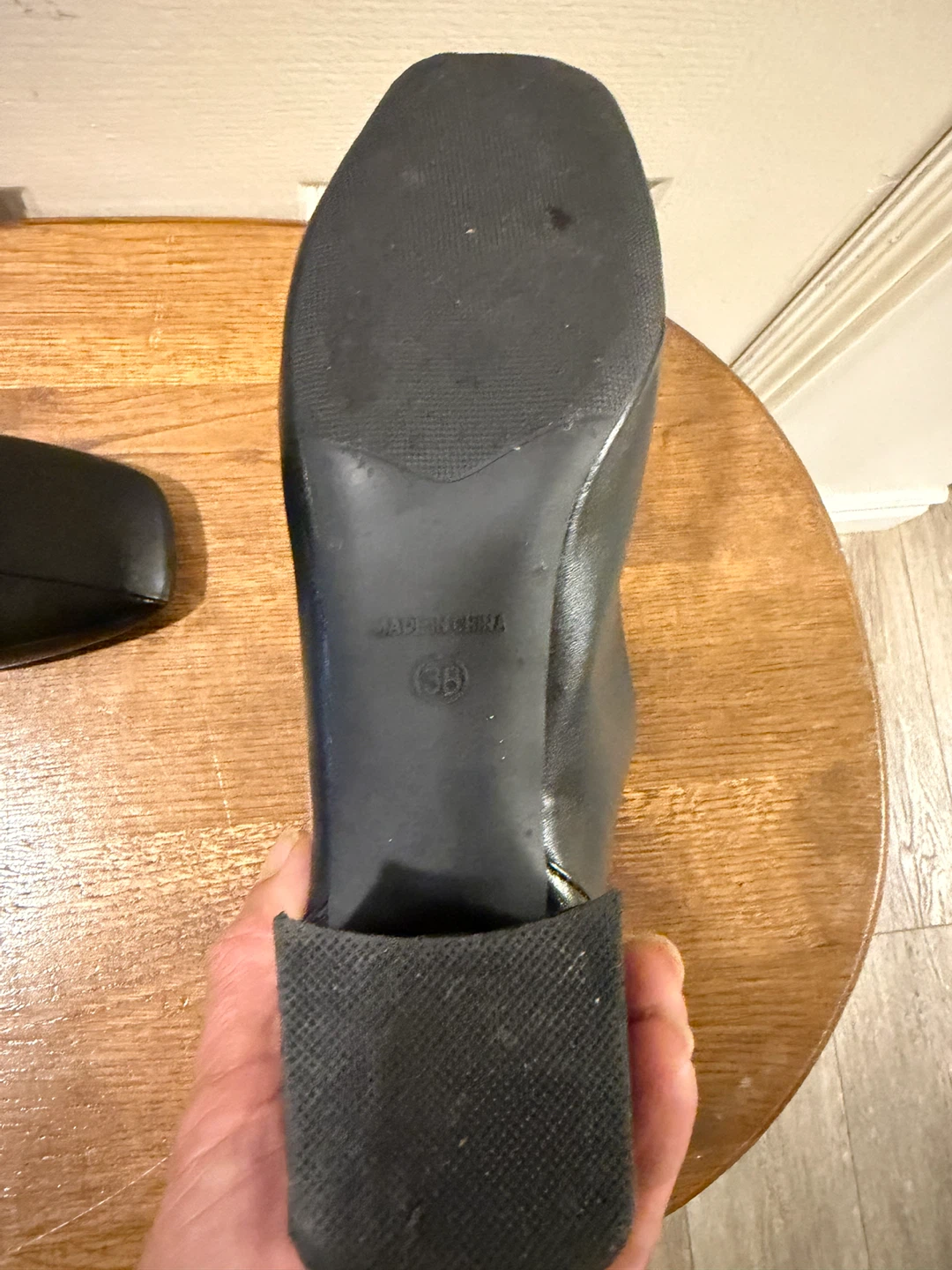 Black ankle boots size 38 - photo 5