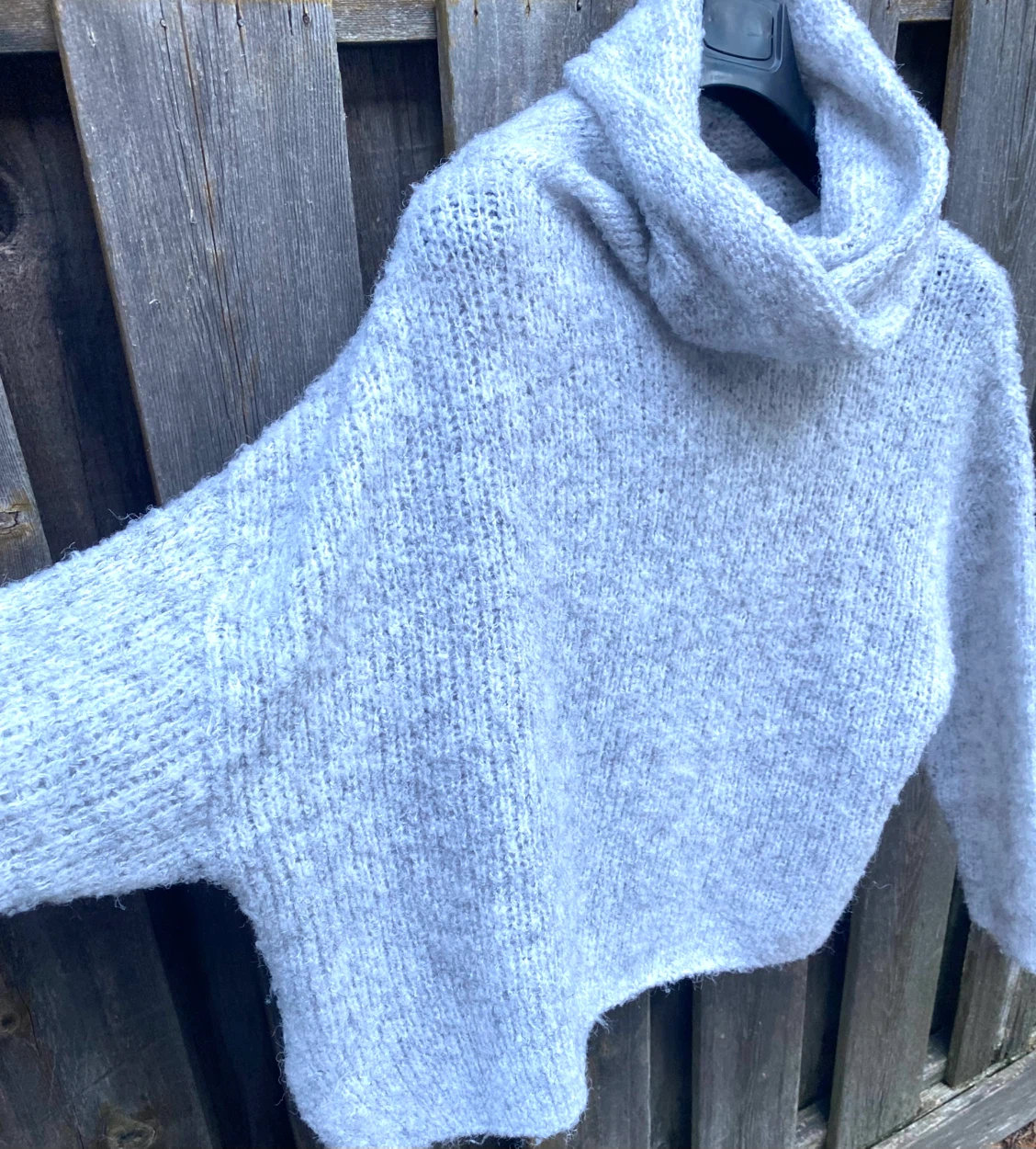 Newbury Kustom Grey Cowl Neck Sweater - photo 3