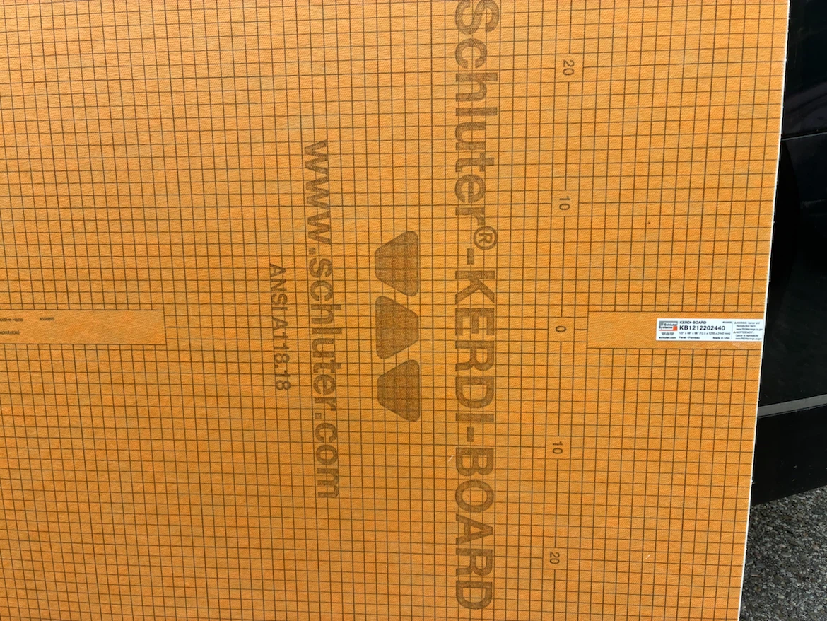 Schluter Kerdi-Board Building Panel - photo 3