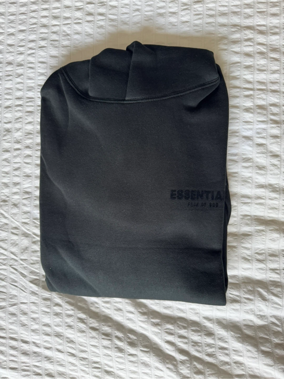 Essentials Fear of God Black Hoodie - photo 2
