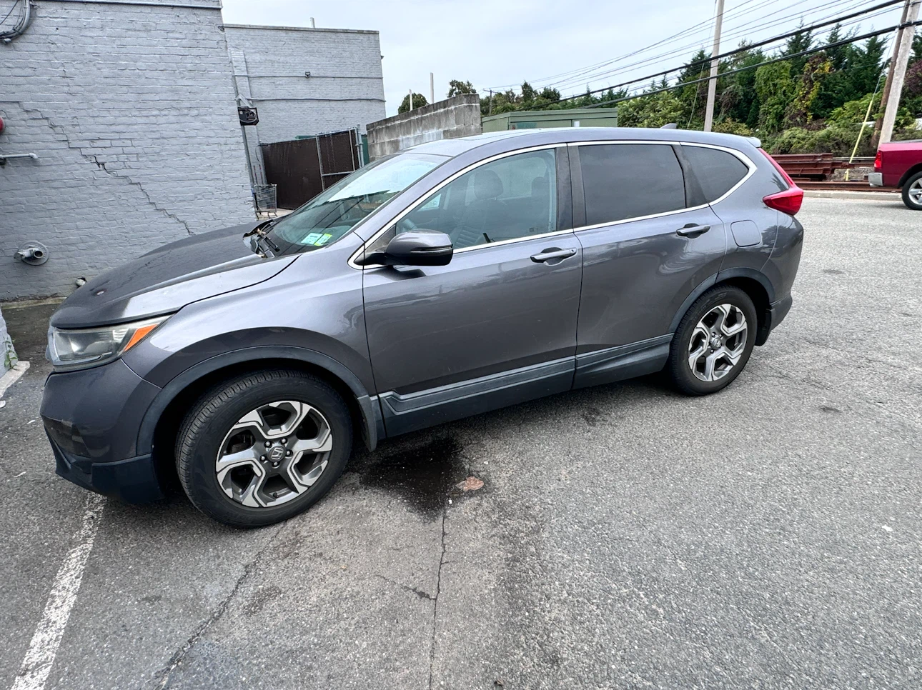 Grey Honda CR-V AWD - photo 2