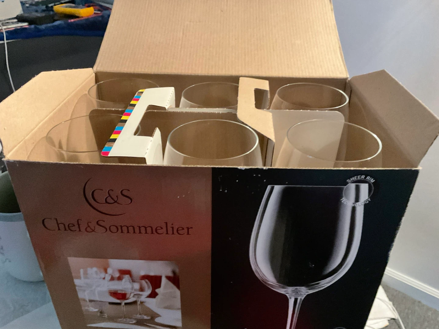 Chef & Sommelier Cabernet Wine Glasses (6 Count) - photo 2