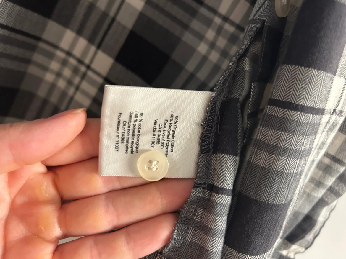 MEC plaid button up / over shirt - photo 2
