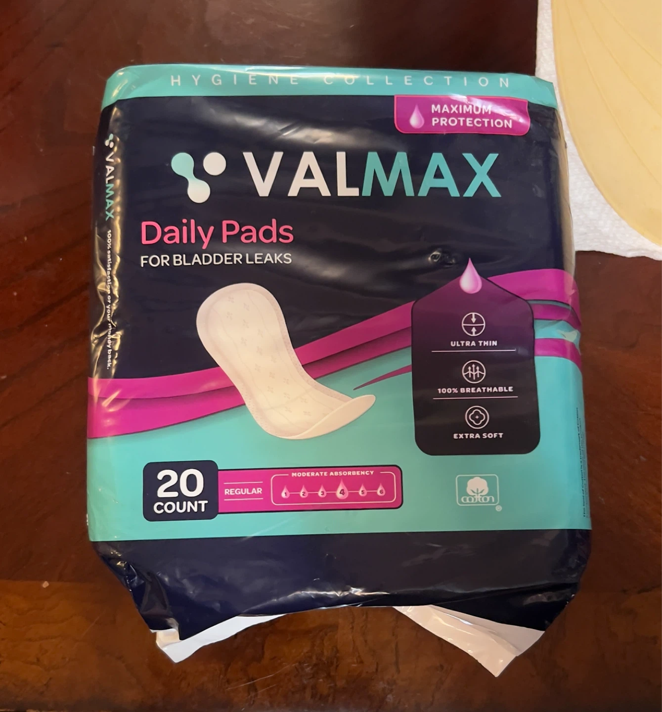 Valmax Daily Pads for Bladder Leaks