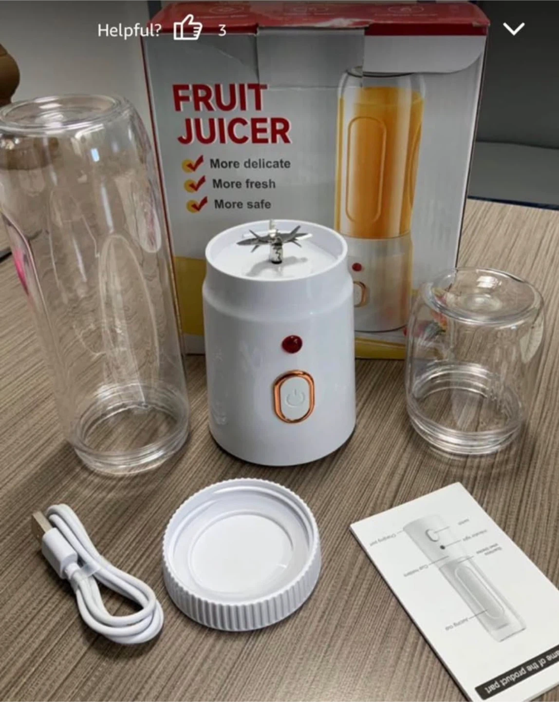 ZHENMI Portable Electric Blender - photo 2