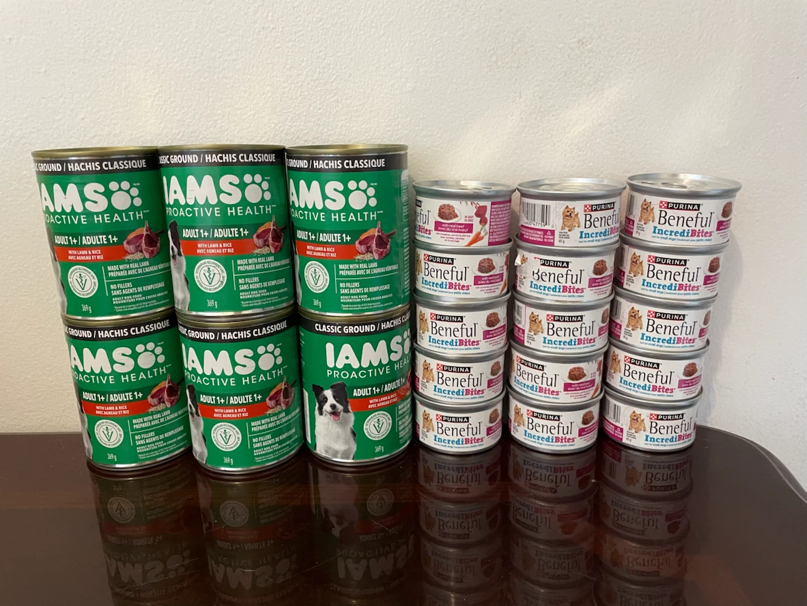 Wet Dog Food Lot