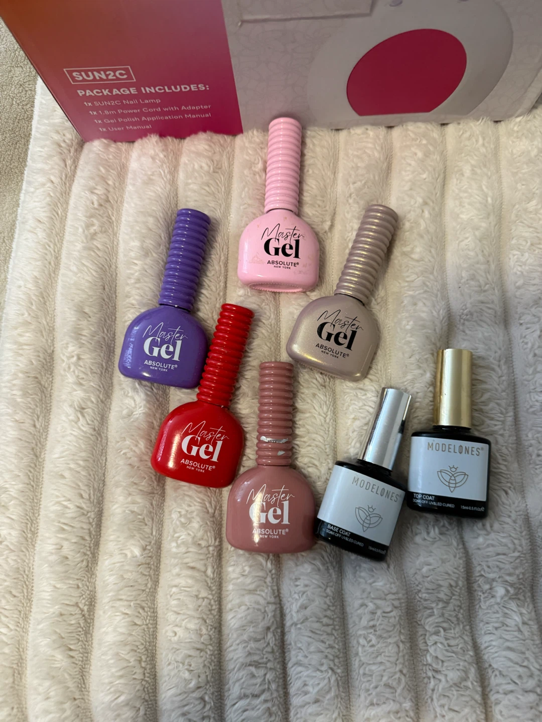 SUNUV SUN2C Nail Lamp and Gel Polish Set - photo 2