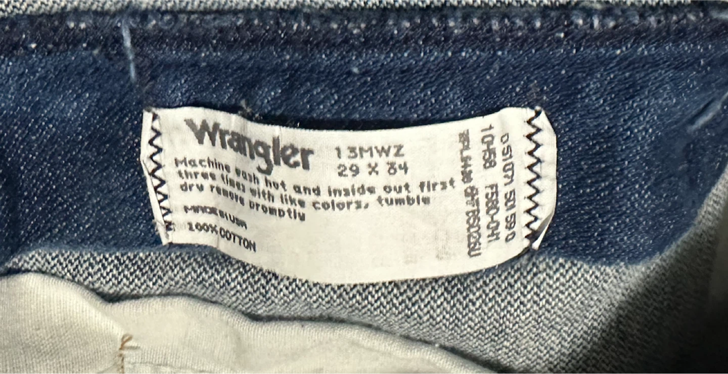 Wrangler 13MWZ Jeans 29x34 - photo 4