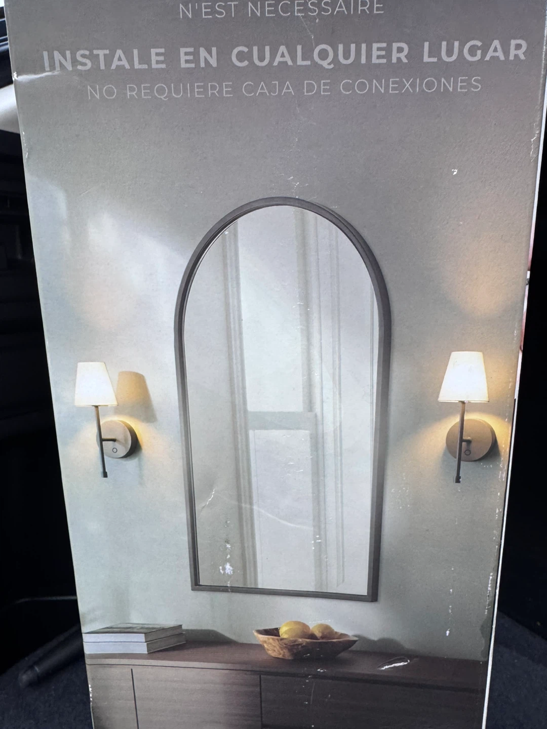 Globe Electric Rechargeable Wall Sconces - 2 Pack - photo 3