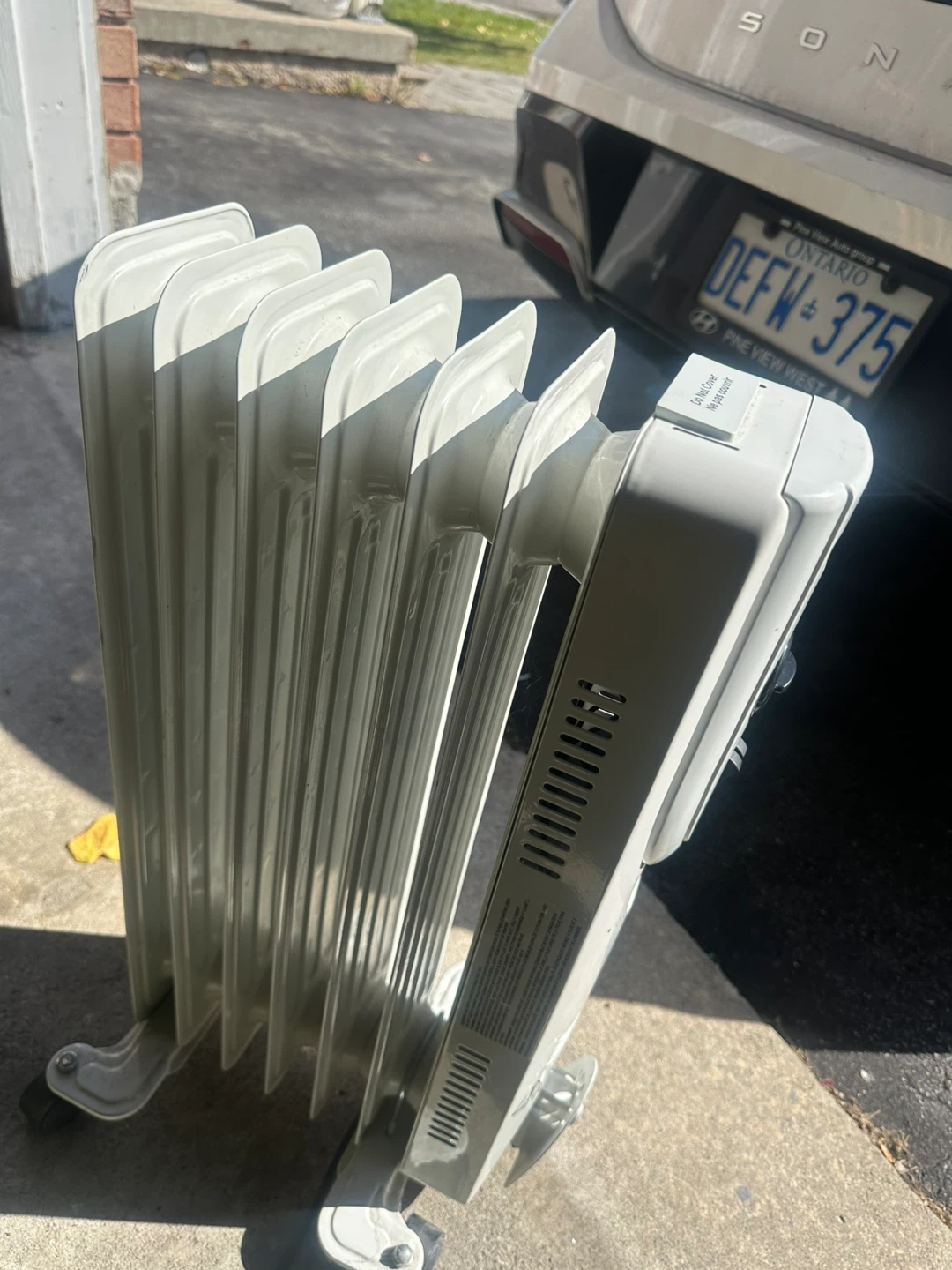 Portable Oil-Filled Electric Heater - photo 2