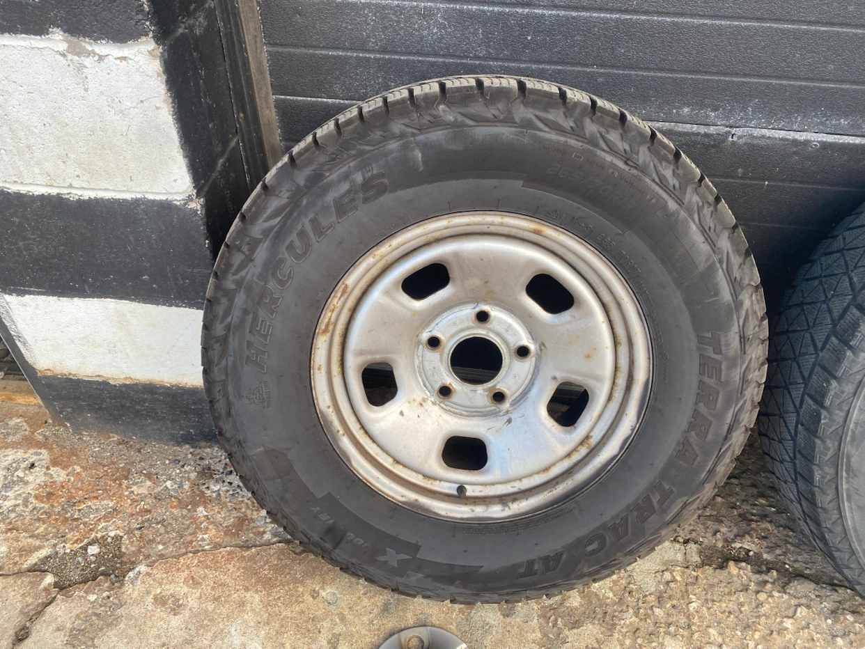 Steel rims & Tires fit Ram 1500 - photo 4