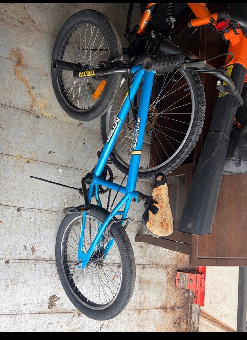 Decibel Reverb BMX Bike Blue