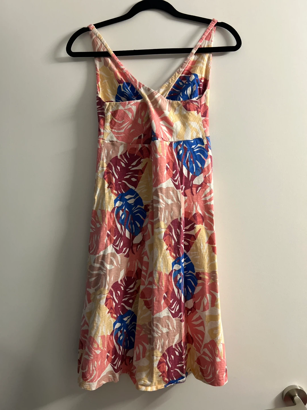 Patagonia cotton dress size small - leaf pattern - photo 2