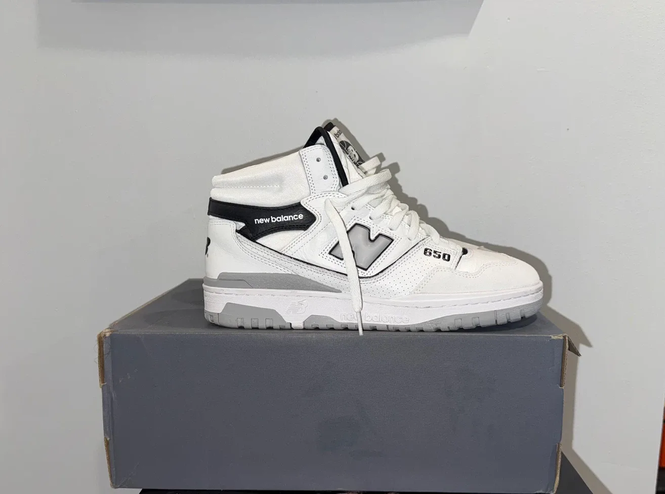 New Balance 650R White Black Sneakers - photo 2