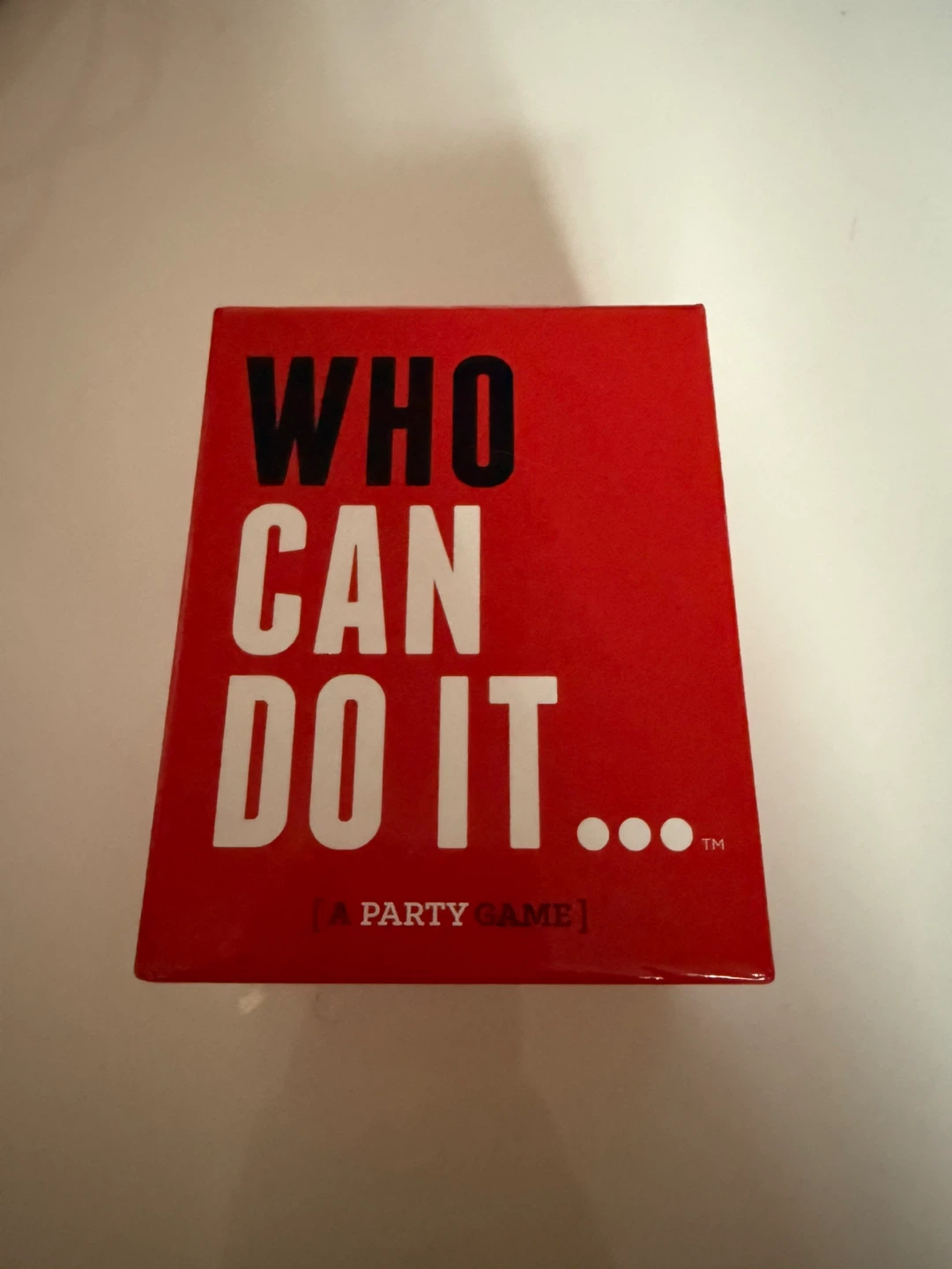Who Can Do It... Party Game