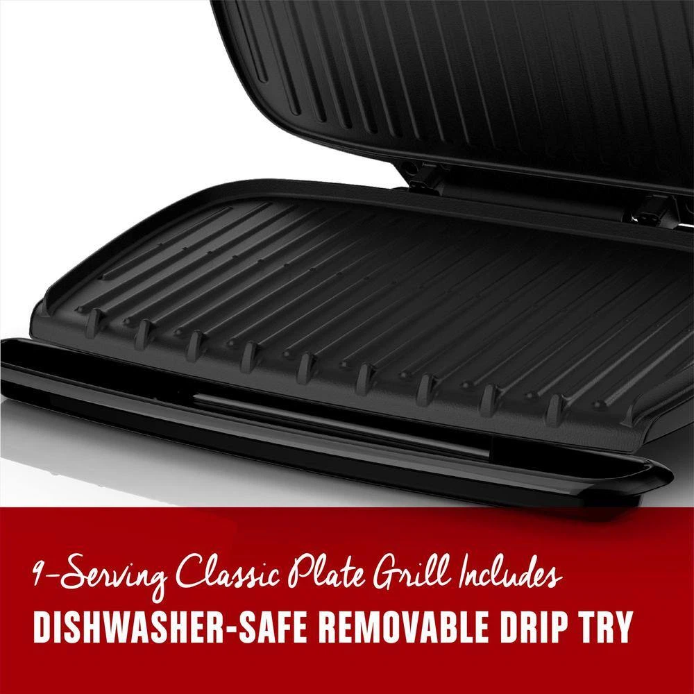 George Foreman 9-Serving Classic Plate Grill - photo 4