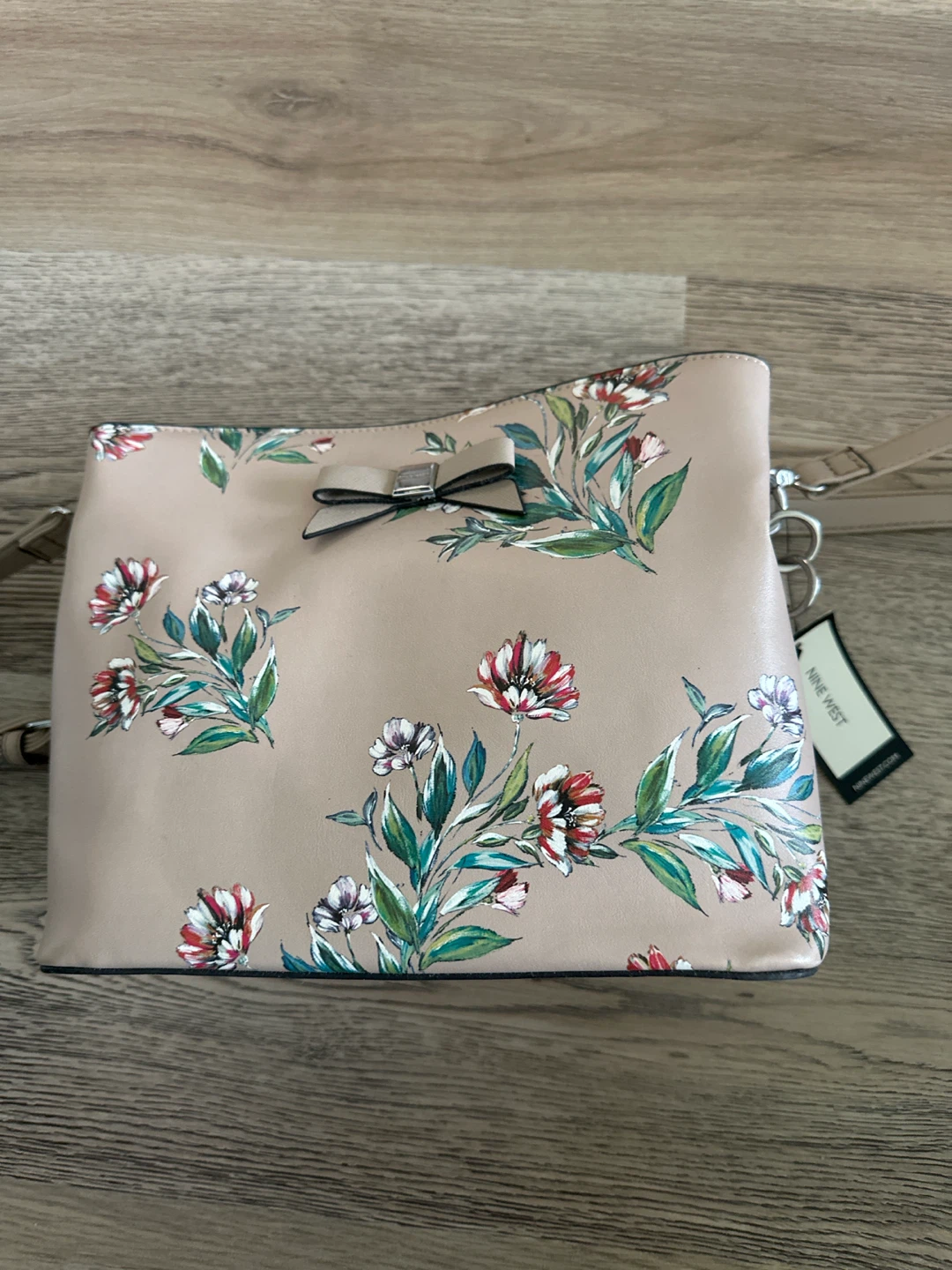 Nine West floral crossbody bag
