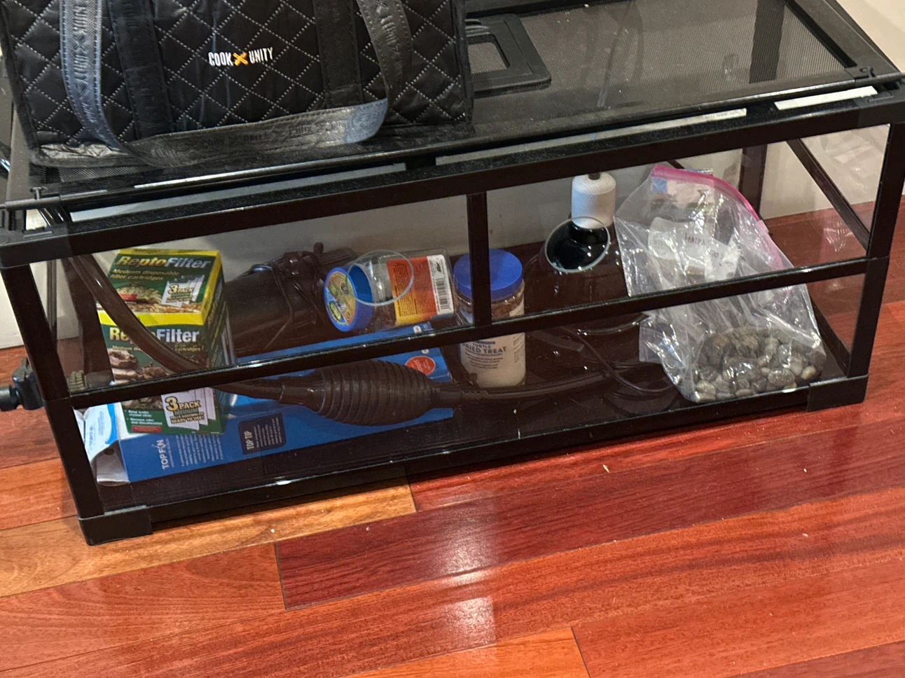 Reptile Terrarium with Accessories