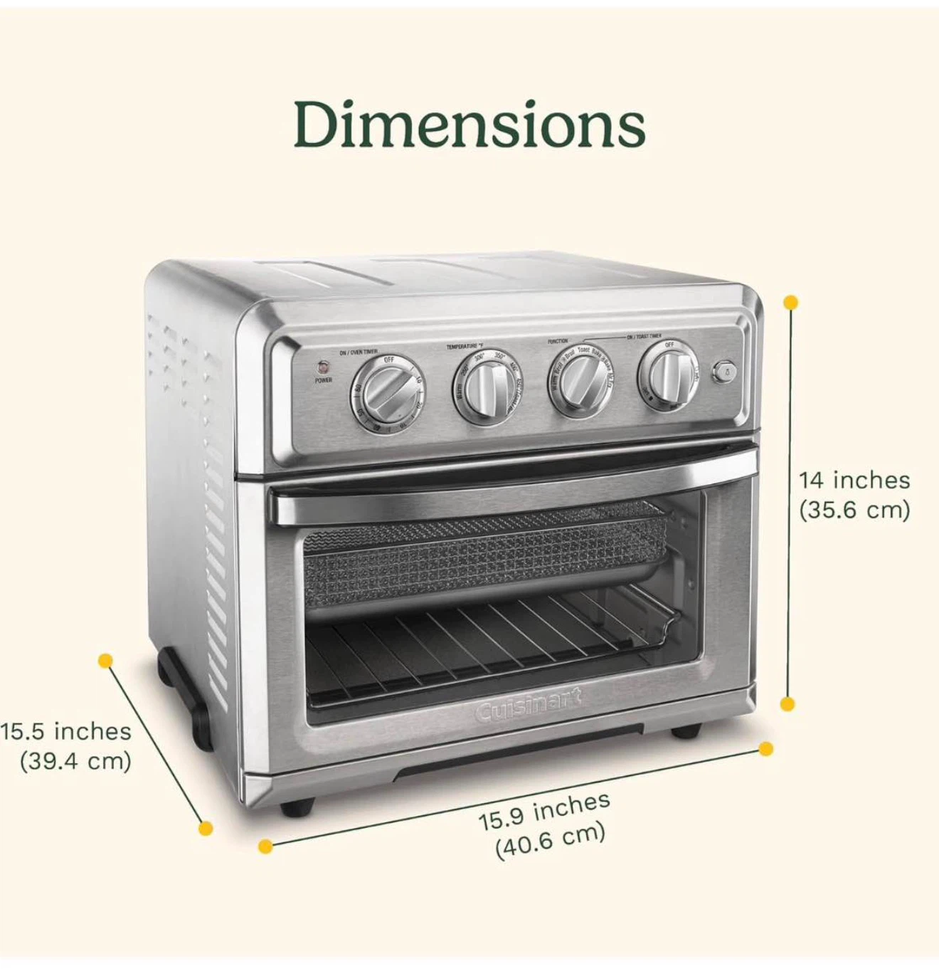 Cuisinart AirFryer Convection Oven TOA-60C - photo 3