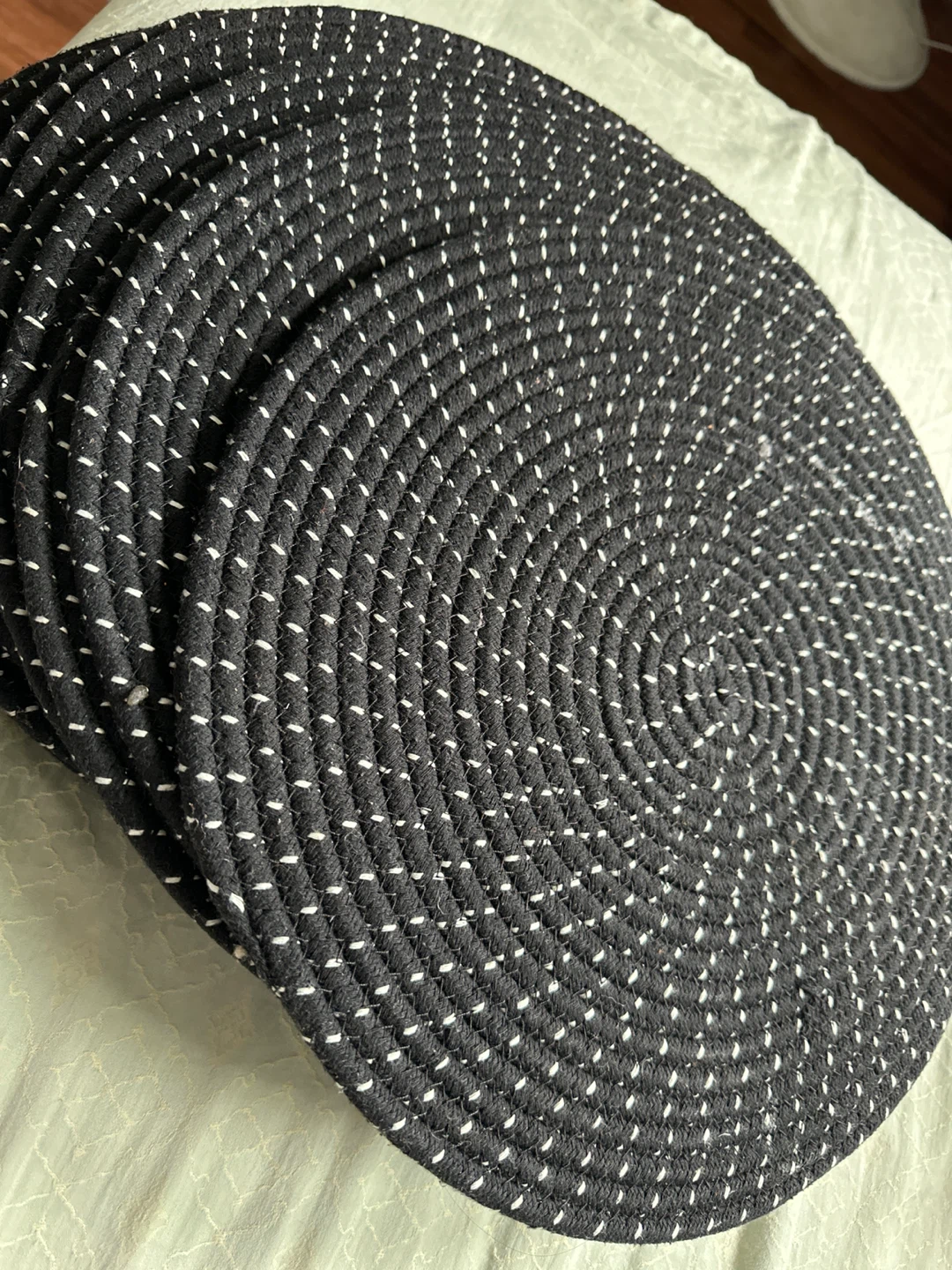 Set of 6 Round Woven Placemats