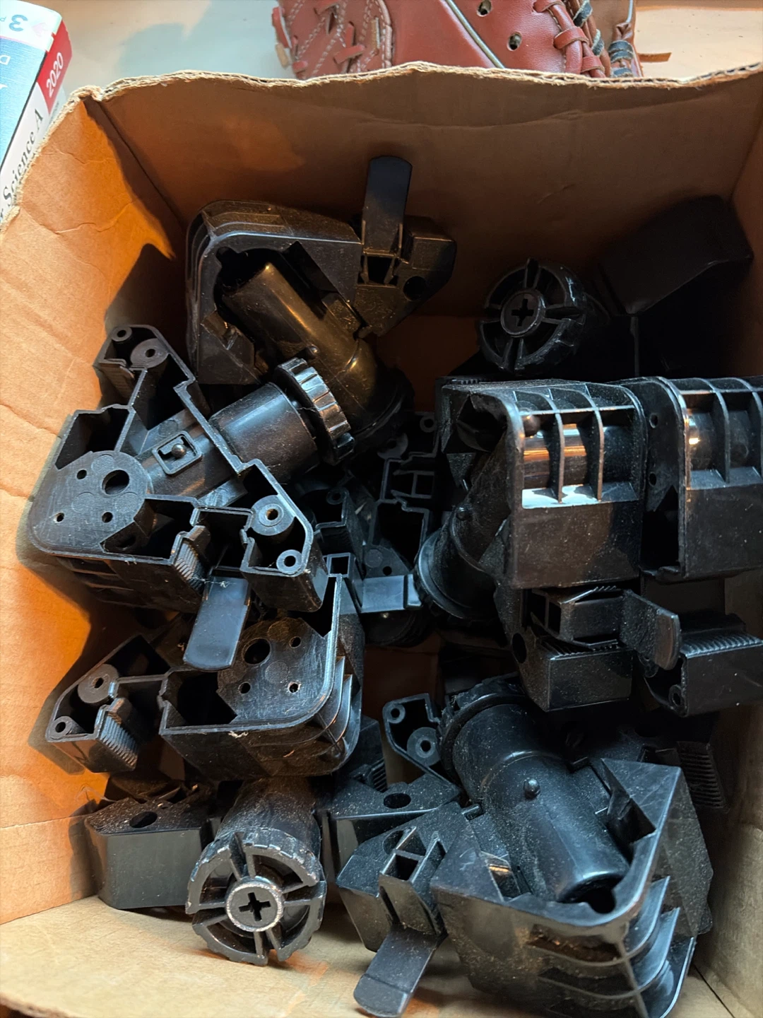 Black Adjustable Furniture Leveling Feet - photo 2