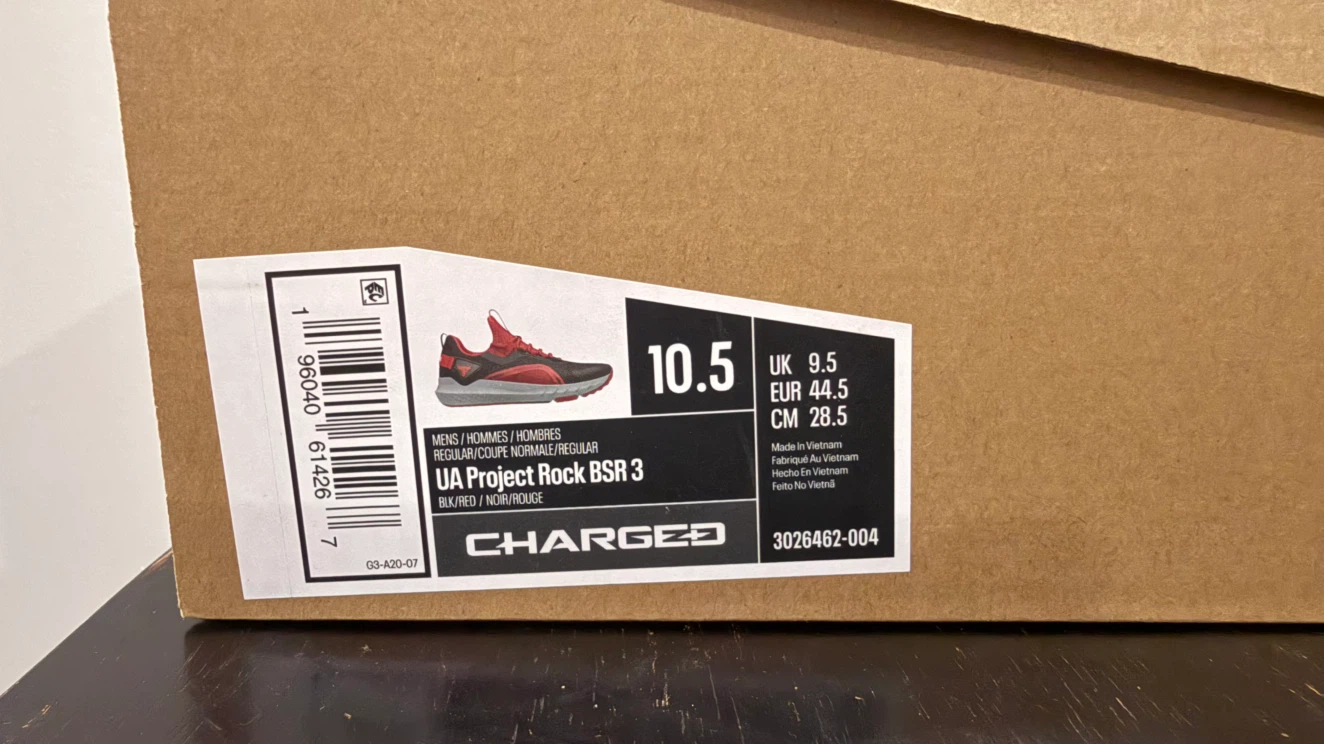 Under Armour Project Rock BSR 3 Shoes - Size 10.5 - photo 5